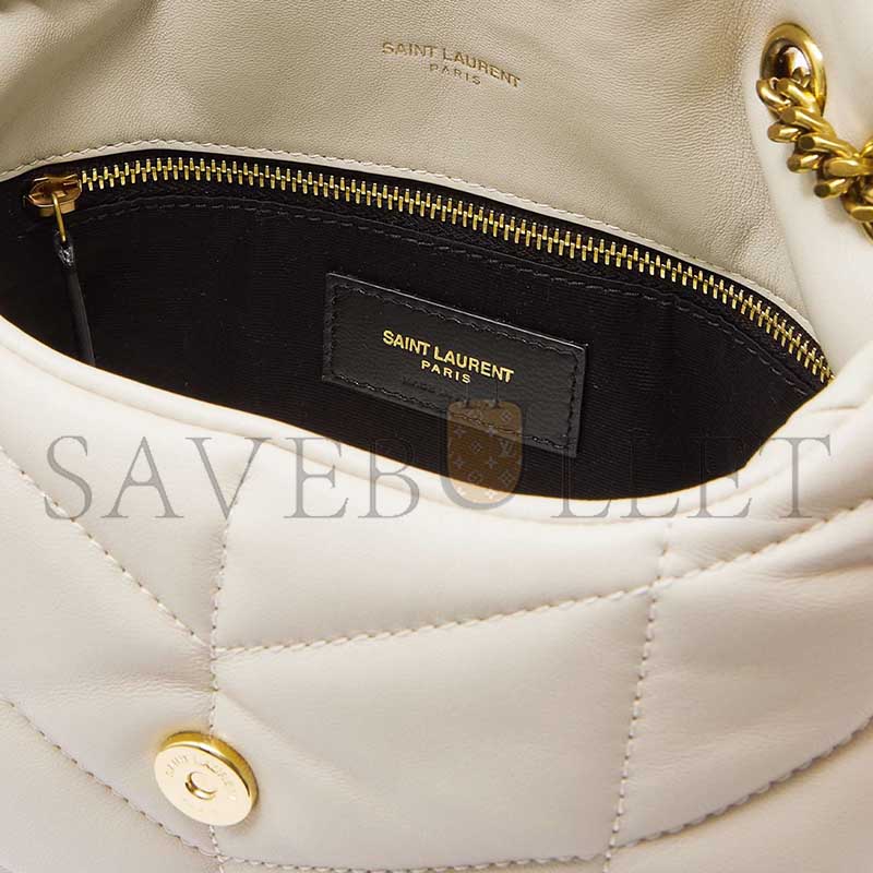 YSL TOY PUFFER IN LAMBSKIN 7477581EL079207 (23*15.5*8.5cm)